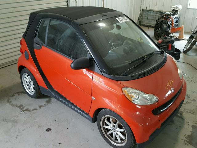 WMEEK31X58K110959 - 2008 SMART FORTWO PAS 橙色 照片 9