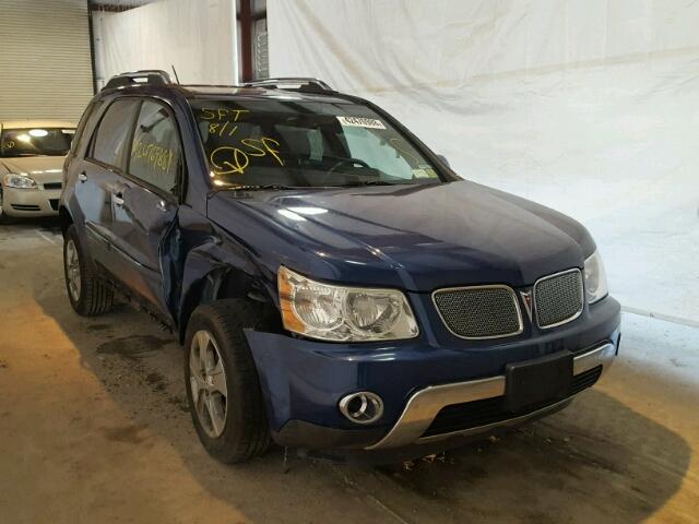 2CKDL33F496228378 - 2009 PONTIAC TORRENT BLUE photo 1