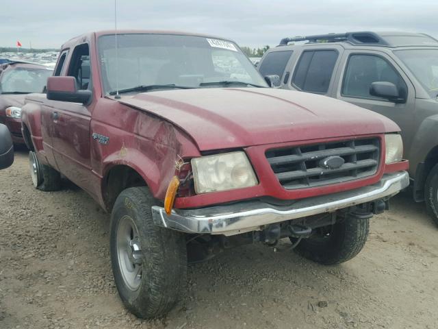 1FTZR15U51PA20798 - 2001 FORD RANGER SUP RED photo 1