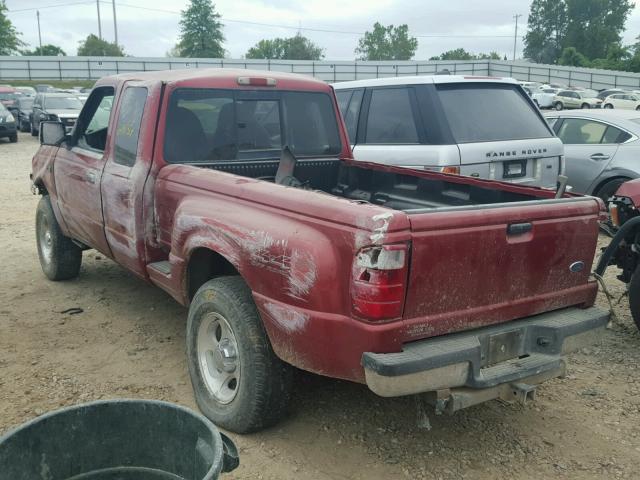 1FTZR15U51PA20798 - 2001 FORD RANGER SUP RED photo 3