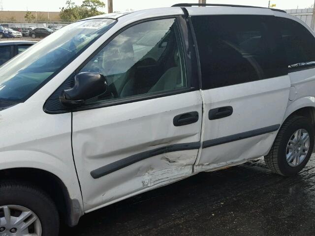 1D4GP25R97B237066 - 2007 DODGE CARAVAN SE WHITE photo 9