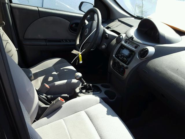 1G8AZ54F95Z146822 - 2005 SATURN ION LEVEL GRAY photo 5