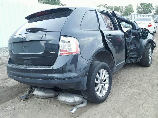 2FMDK3JC0ABA36613 - 2010 FORD EDGE SEL BLACK photo 4