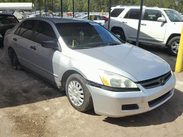 1HGCM56166A050923 - 2006 HONDA ACCORD VAL GRAY photo 1