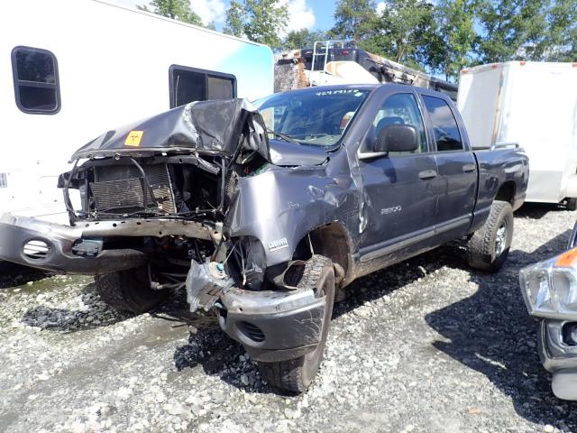 3D7KU28D64G121364 - 2004 DODGE RAM 2500 S CHARCOAL photo 2