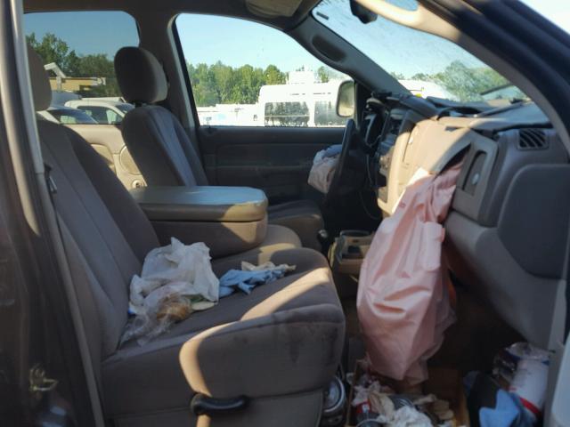 3D7KU28D64G121364 - 2004 DODGE RAM 2500 S CHARCOAL photo 5