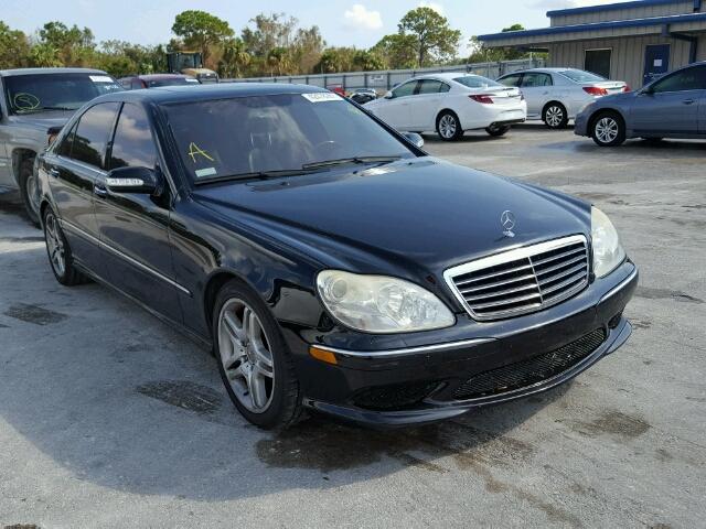 WDBNG75J36A476305 - 2006 MERCEDES-BENZ S 500 BLACK photo 1