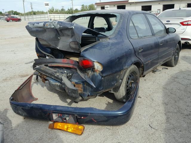 1Y1SK5365PZ005826 - 1993 GEO PRIZM BASE ლურჯი ფოტო 4