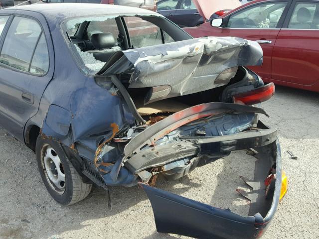 1Y1SK5365PZ005826 - 1993 GEO PRIZM BASE ლურჯი ფოტო 9