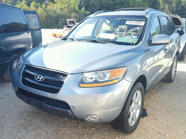 5NMSH13E79H245826 - 2009 HYUNDAI SANTA FE S Dəniz mavisi foto 2