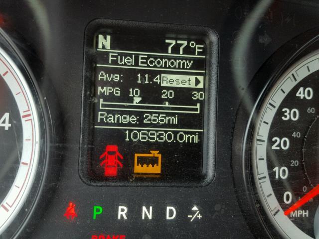 3C63R3HL5EG232798 - 2014 RAM 3500 SLT BLACK photo 8