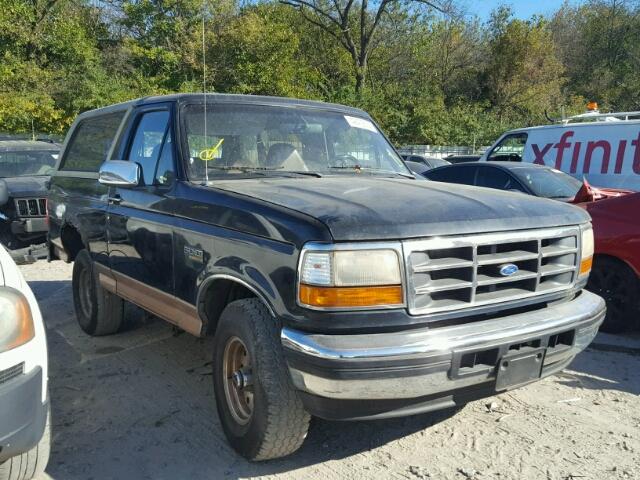 1FMEU15H9SLA87845 - 1995 FORD BRONCO U10 BLACK photo 1