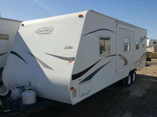 4WYT34K2581213743 - 2008 RVIS TRAILSPORT WHITE photo 2