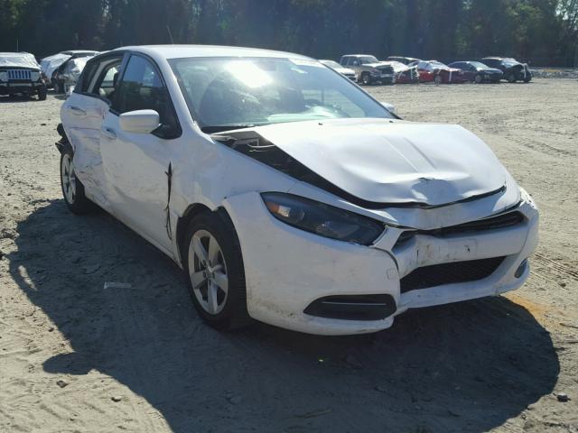 1C3CDFBB5FD351995 - 2015 DODGE DART SXT WHITE photo 1