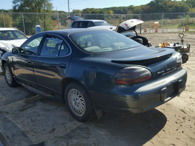 1G2WJ52K4YF268520 - 2000 PONTIAC GRAND PRIX GREEN photo 3