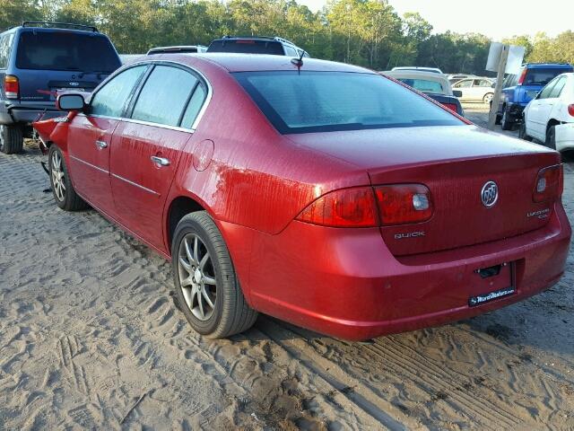 1G4HR57Y46U232034 - 2006 BUICK LUCERNE CX RED photo 3