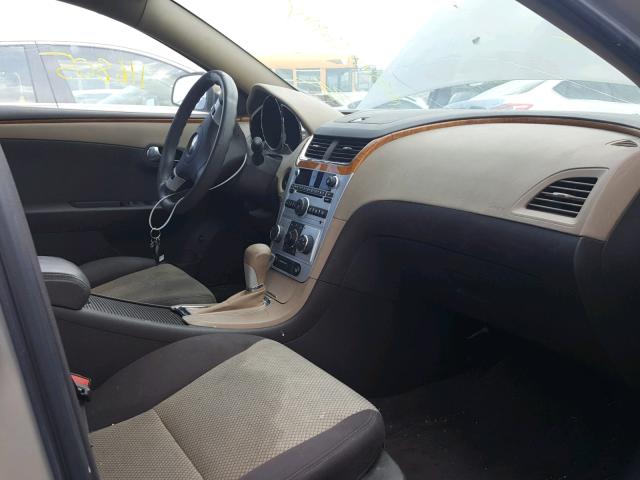 1G1ZC5E19BF126217 - 2011 CHEVROLET MALIBU 1LT BEIGE photo 5