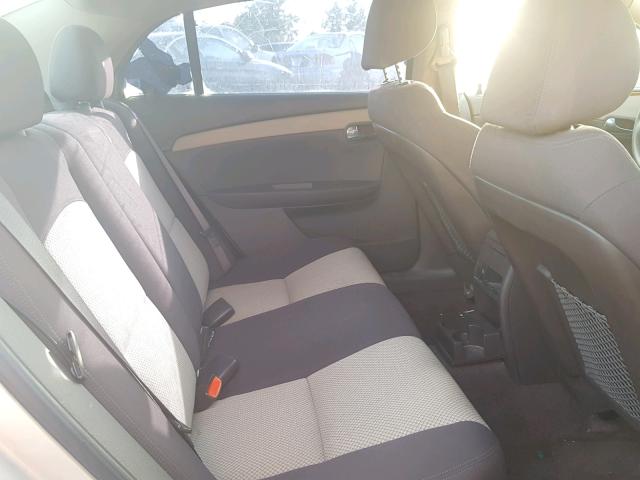 1G1ZC5E19BF126217 - 2011 CHEVROLET MALIBU 1LT BEIGE photo 6