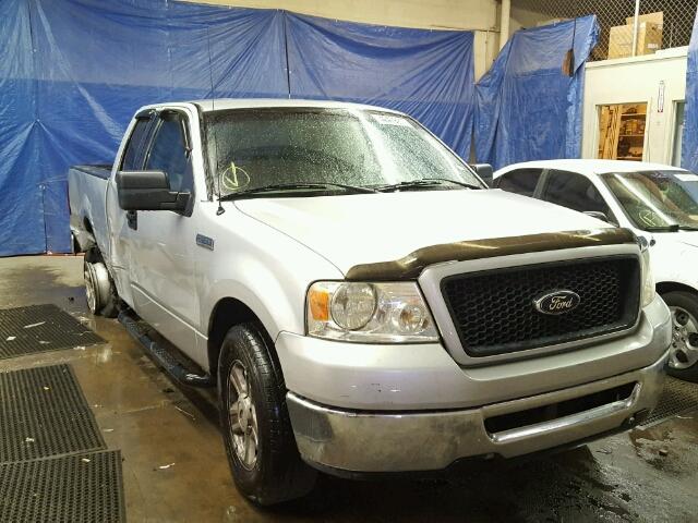 1FTPX12566FA10109 - 2006 FORD F150 SILVER photo 1