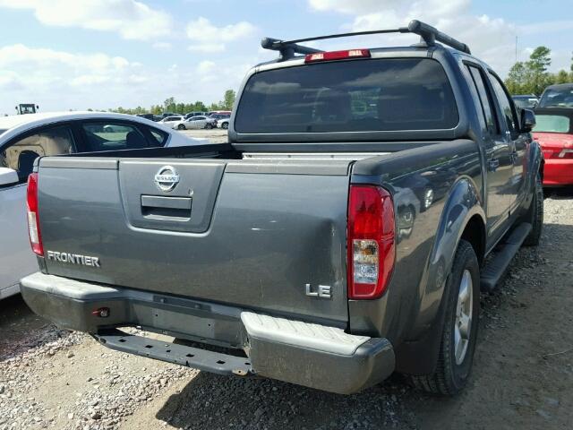 1N6AD07U67C436164 - 2007 NISSAN FRONTIER C GRAY photo 4