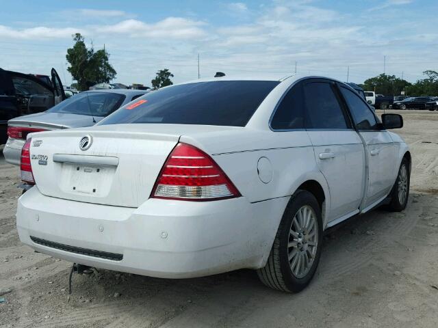 1MEHM42177G600535 - 2007 MERCURY MONTEGO PR 白色 照片 4