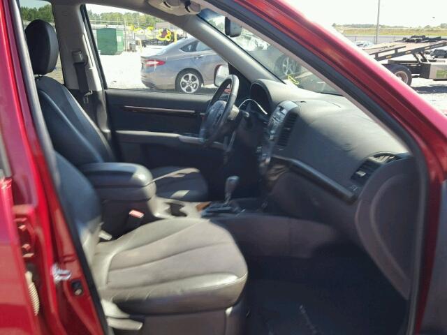 5NMSH4AG2AH358108 - 2010 HYUNDAI SANTA FE S 红色 照片 5