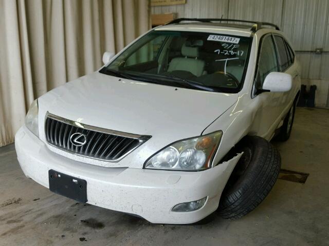 2T2HK31U58C063351 - 2008 LEXUS RX WHITE photo 2