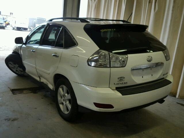 2T2HK31U58C063351 - 2008 LEXUS RX WHITE photo 3