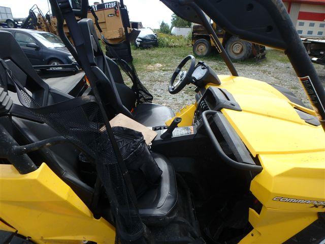 3JBKKCP17DJ000443 - 2013 CAN-AM COMMANDER YELLOW photo 5