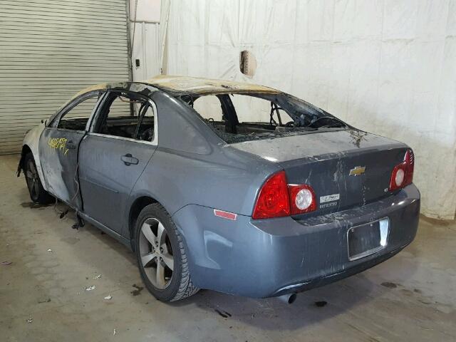 1G1ZJ57B79F250315 - 2009 CHEVROLET MALIBU 2LT GRAY photo 3