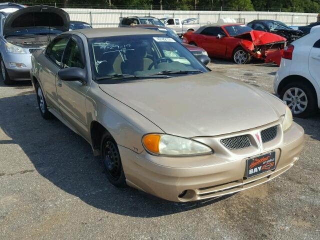 1G2NF52E33M514176 - 2003 PONTIAC GRAND AM S Qızıl foto 1