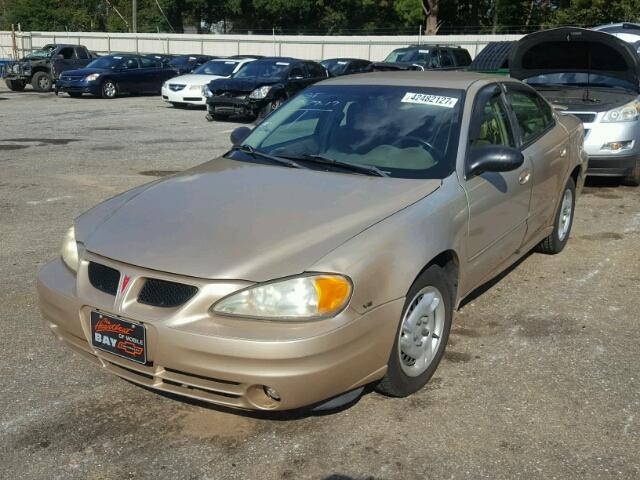1G2NF52E33M514176 - 2003 PONTIAC GRAND AM S Qızıl foto 2