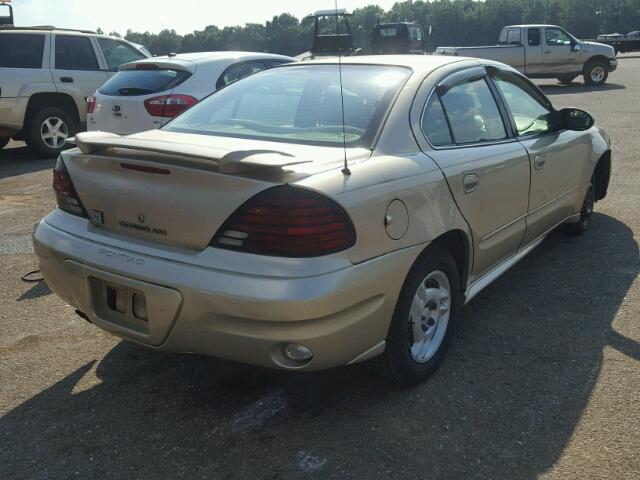 1G2NF52E33M514176 - 2003 PONTIAC GRAND AM S Qızıl foto 4