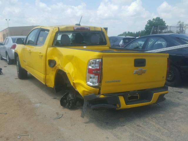 1GCGSBEA1F1254163 - 2015 CHEVROLET COLORADO L YELLOW photo 3