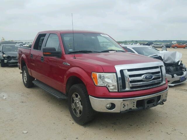 1FTFW1EV4AKE06002 - 2010 FORD F150 SUPER RED photo 1