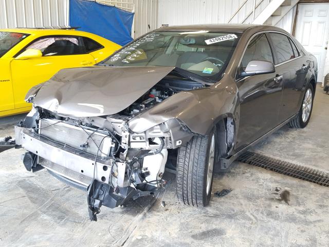 1G1ZE5E71BF233468 - 2011 CHEVROLET MALIBU LTZ 棕色 照片 2