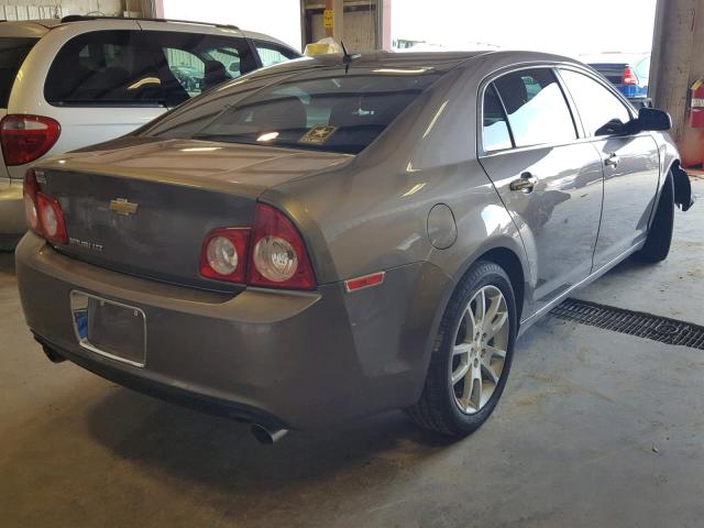 1G1ZE5E71BF233468 - 2011 CHEVROLET MALIBU LTZ 棕色 照片 4