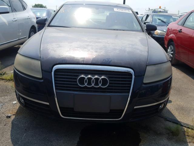 WAUDG74F25N059689 - 2005 AUDI A6 3.2 QUA BLUE photo 9