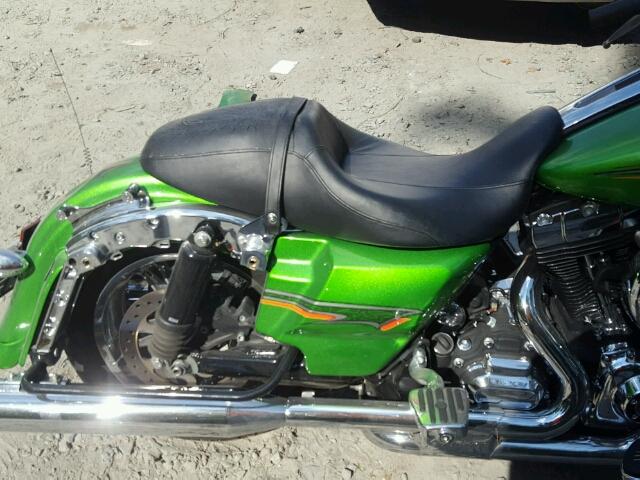 1HD1KBM11FB650447 - 2015 HARLEY-DAVIDSON FLHX STREE GREEN photo 6