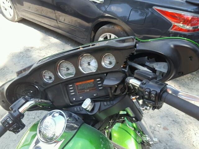 1HD1KBM11FB650447 - 2015 HARLEY-DAVIDSON FLHX STREE GREEN photo 9