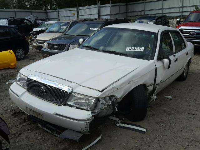 2MEFM75W44X616651 - 2004 MERCURY GRAND MARQ WHITE photo 2