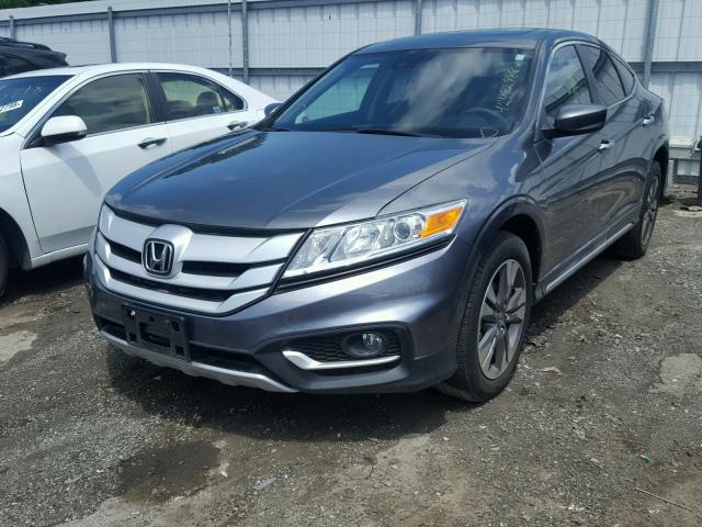 5J6TF2H54EL002468 - 2014 HONDA CROSSTOUR GRAY photo 2