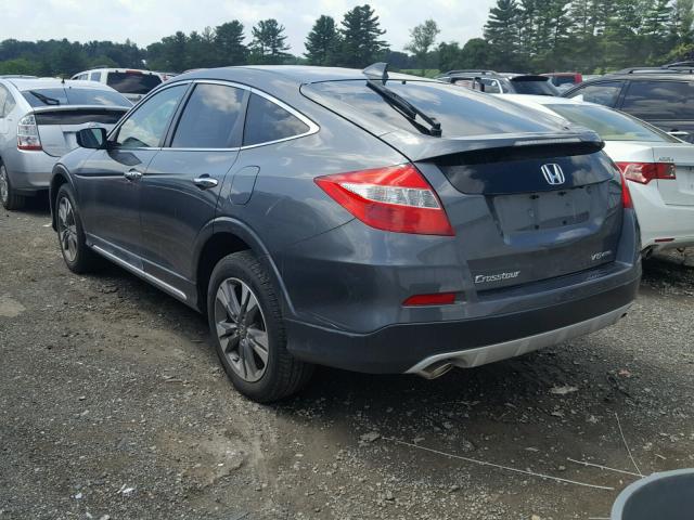 5J6TF2H54EL002468 - 2014 HONDA CROSSTOUR GRAY photo 3