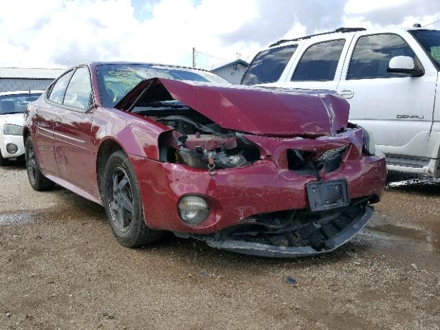 2G2WS522041332812 - 2004 PONTIAC GRAND PRIX 勃艮第红 照片 1