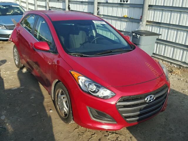 KMHD35LH5GU252848 - 2016 HYUNDAI ELANTRA GT RED photo 1