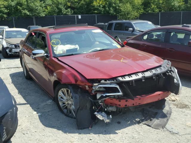 2C3CCAKT3DH683318 - 2013 CHRYSLER 300C RED photo 1