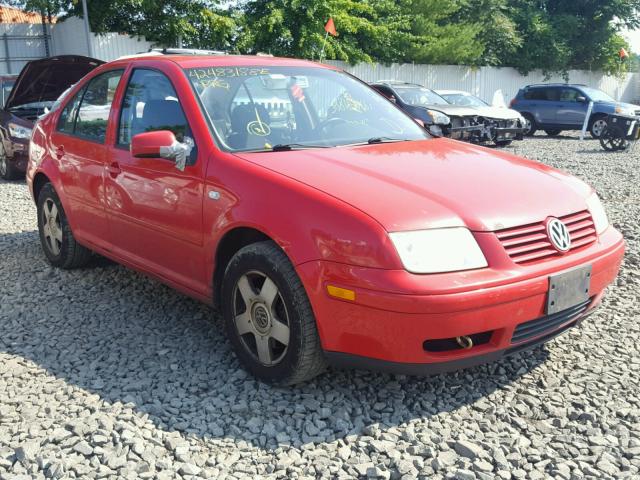 3VWSD29M1YM161199 - 2000 VOLKSWAGEN JETTA GLS RED photo 1