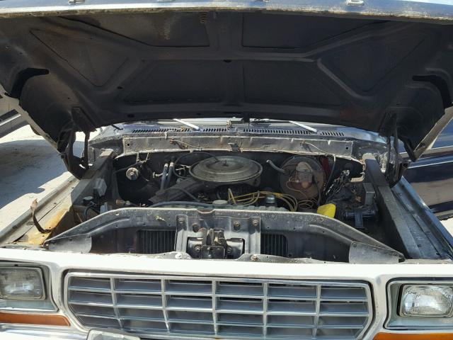 F14HEDJ4335 - 1979 FORD PICKUP BLACK photo 7