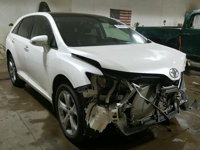 4T3BK3BB6DU089576 - 2013 TOYOTA VENZA LE WHITE photo 1