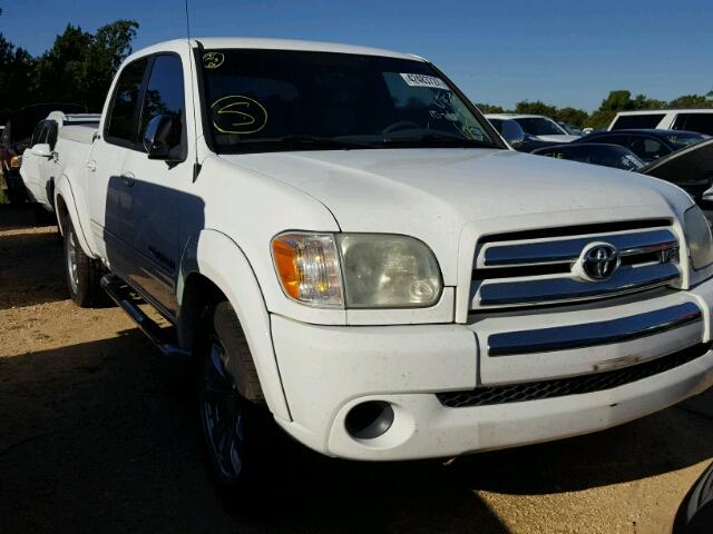 5TBET34146S540628 - 2006 TOYOTA TUNDRA DOU WHITE photo 1